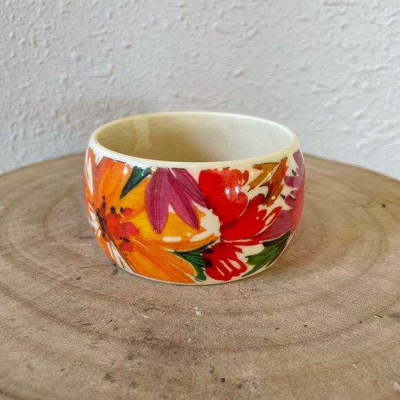 Floral Bracelet EUC  - Picture 1 of 4